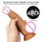 50mm 유연한 수탉 음핵 자극 장난감 G 반점 가짜 실리콘 남근